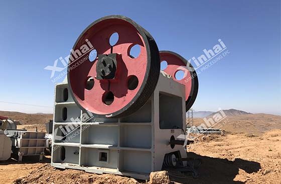 A crusher in the 500tpd mineral processing plant.jpg A crusher in the 500tpd mineral processing plant.jpg